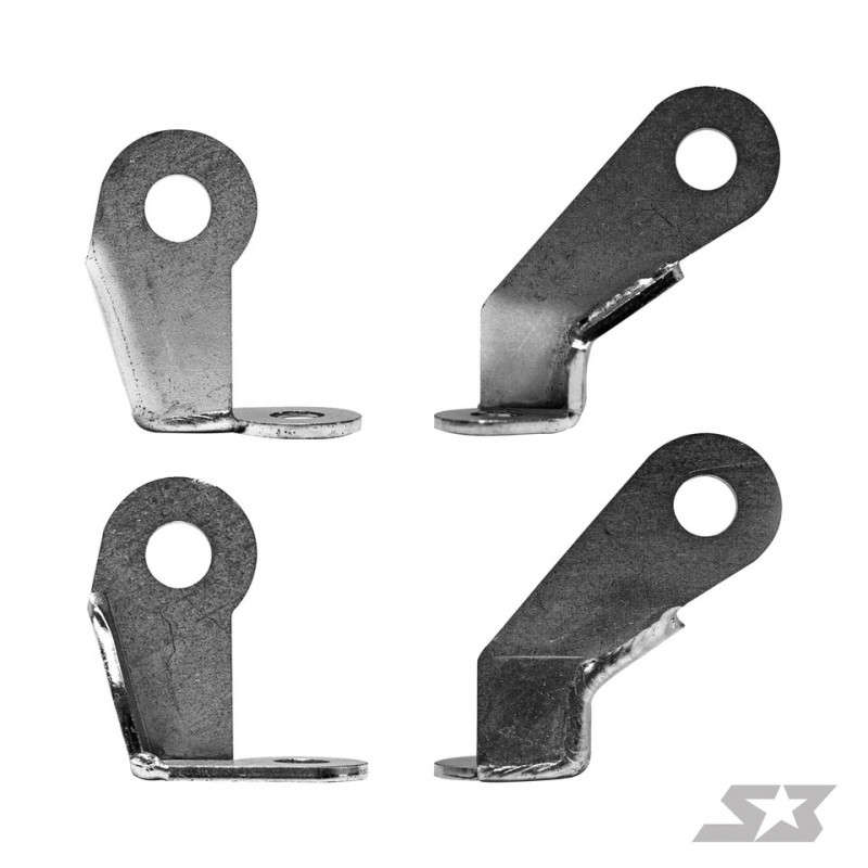 S3 Powersports Rear Double Shear Brackets | 19-23 Honda Talon 1000R