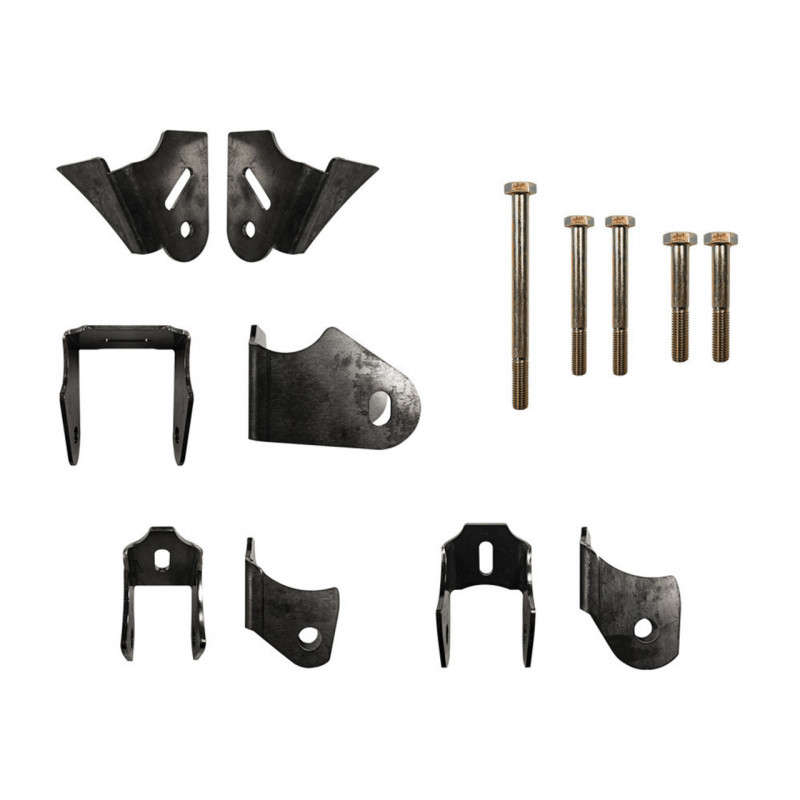 S3 Powersports Rear Suspension Mount Weld-In Gusset Kit | 17-23 Can-Am Maverick X3