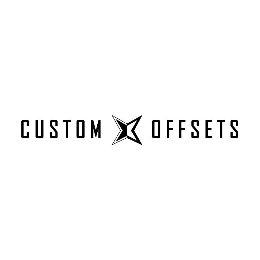 Custom Offsets New School Vinyl Decal 8" Black