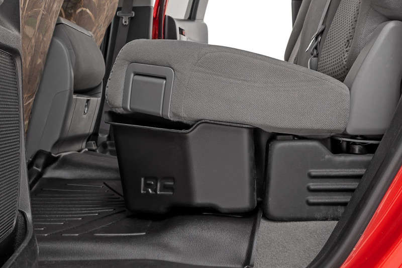 Rough Country Under Seat Storage | Double Cab | 07-21 Toyota Tundra