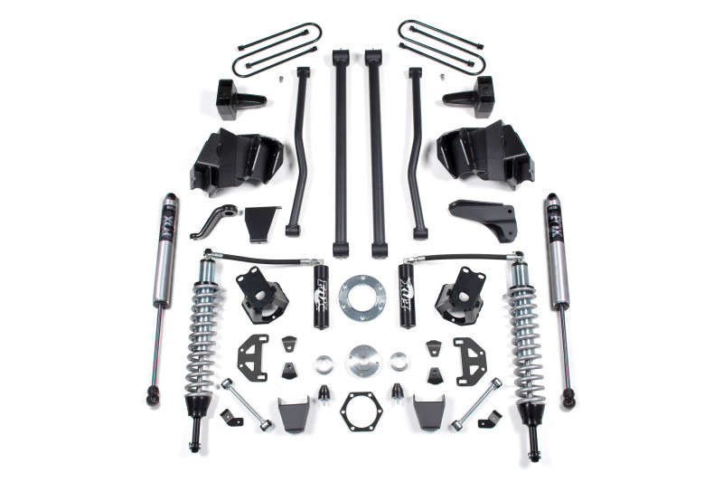 BDS Suspension 8" Lift Kit | Long Arm & Fox 2.5 Coil-Over Conversion | For Automatic Trans | Rear Block w/4" Rear Axle | Fox 2.0 Performance Series Shocks (2008 Dodge Ram 2500/Ram 3500 | 4WD | Diesel)