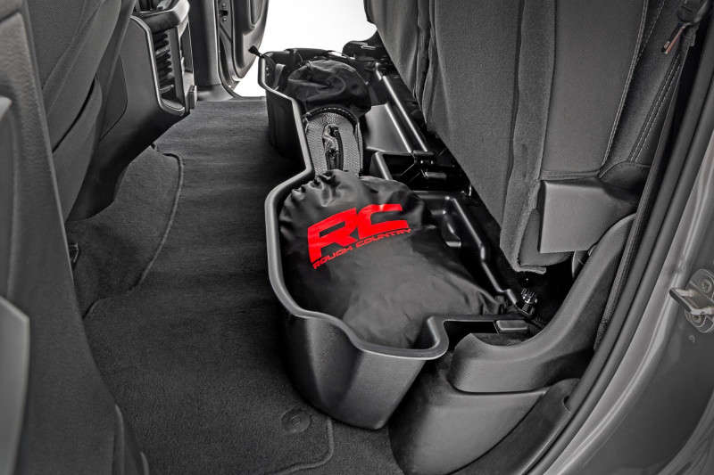 Rough Country Under Seat Storage (19-23 Ram 1500 | 2WD/4WD | Double Cab)