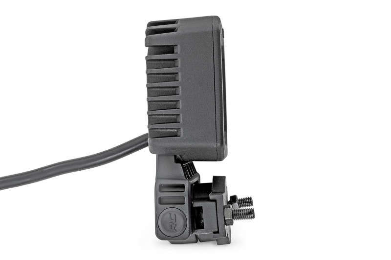 Rough Country 70802-RC LED Light Pair | 2 Inch Square | Flood | Swivel ...