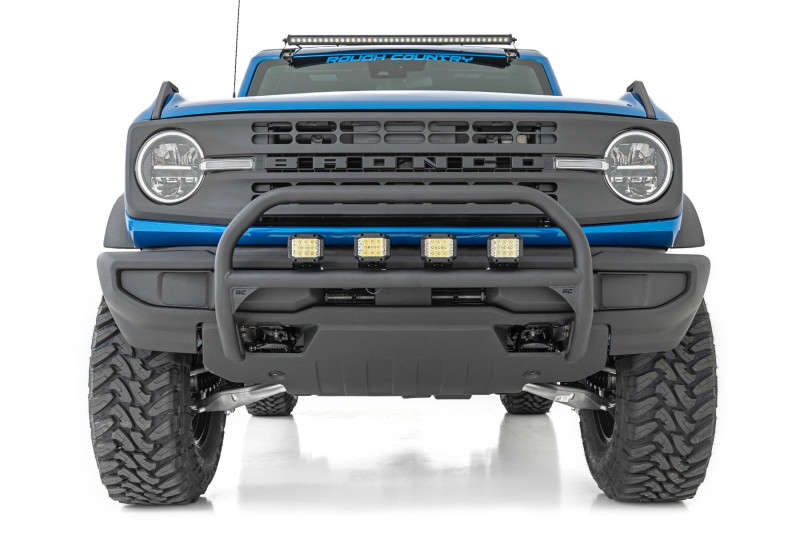 Rough Country LED Light Kit | Upper Windshield | 40" Spectrum Single Row (21-24 Ford Bronco)