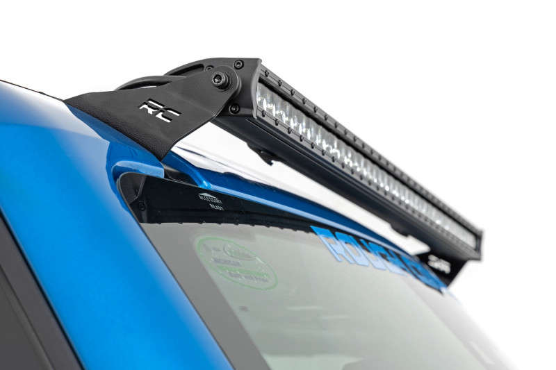 Rough Country LED Light Kit | Upper Windshield | 40" Spectrum Single Row (21-24 Ford Bronco)