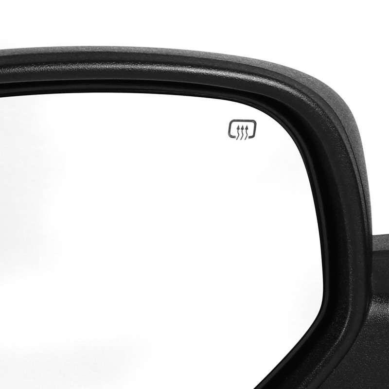 Spec-D Tuning Power Heated Side Mirror With LED Signal - Right Passenger Side For 2013-2019 Ram 1500