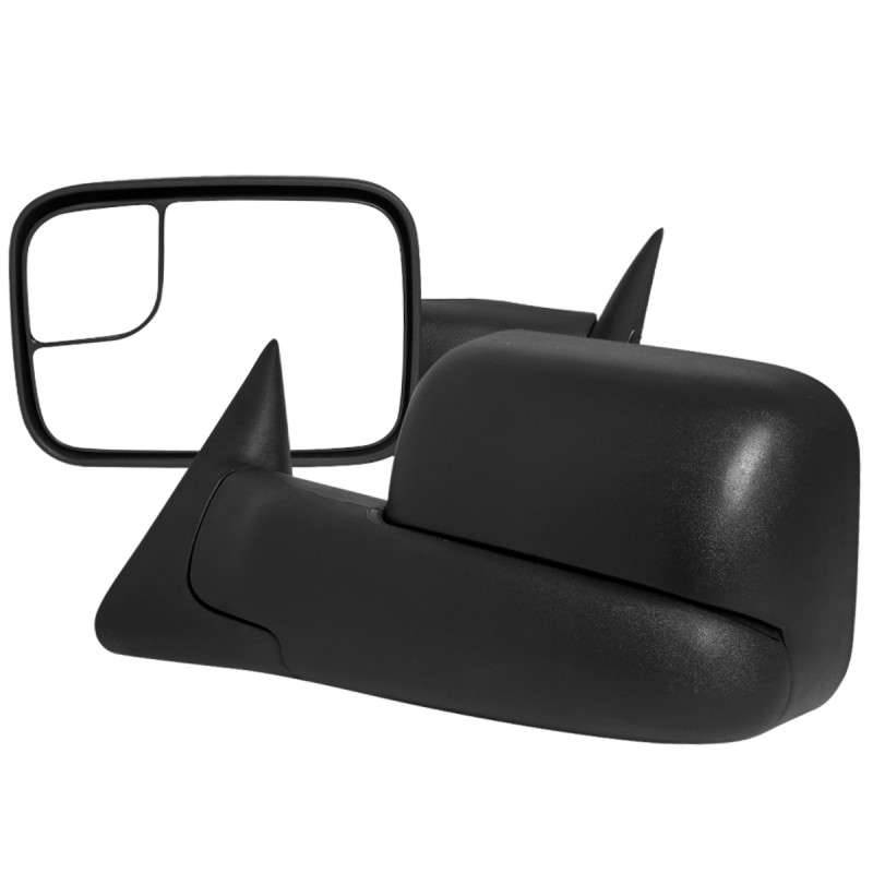 Fits 94-97 Dodge Ram 1500 2500 3500 Towing Side View Tow Mirrors Power