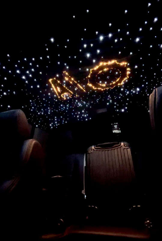 Adrenaline Offroad RGBW+T Starlight Headliner | 1100 Stars | 204 Pure White Shooting Stars Kit