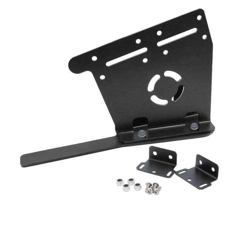 Rugged Radios Mobile Radio Mount Passenger Side Interior (19-24 Jeep Wrangler JL/Gladiator JT)