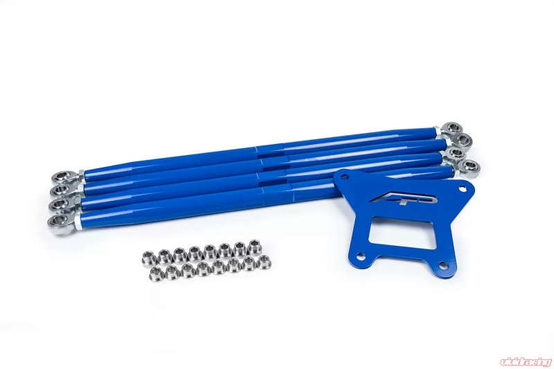Agency Power Adjustable Rear Radius Arms | Blue (18-21 Polaris RZR Turbo S)