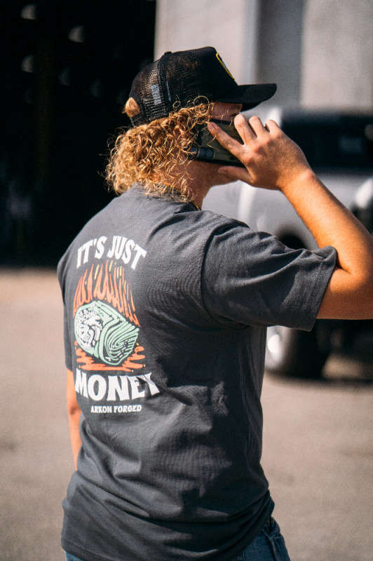 ARKON FORGED: It's Just Money | Heavyweight Tee