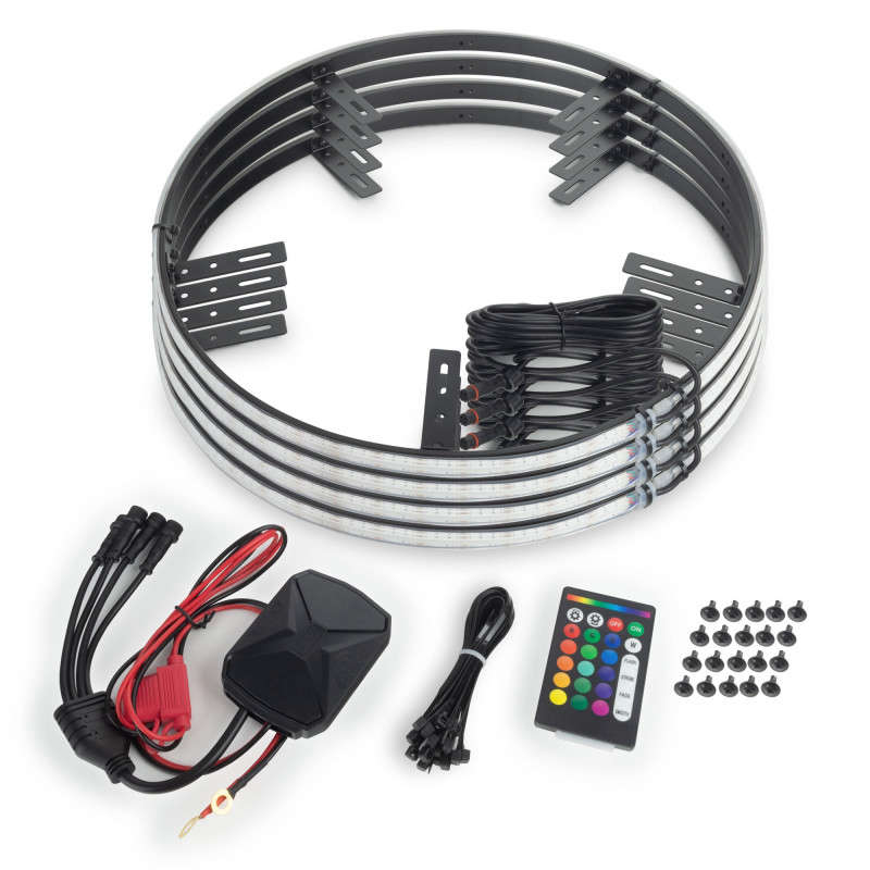 ORACLE Lighting LED Illuminated Wheel Rings | 16.5" PLASMA | Colorshift