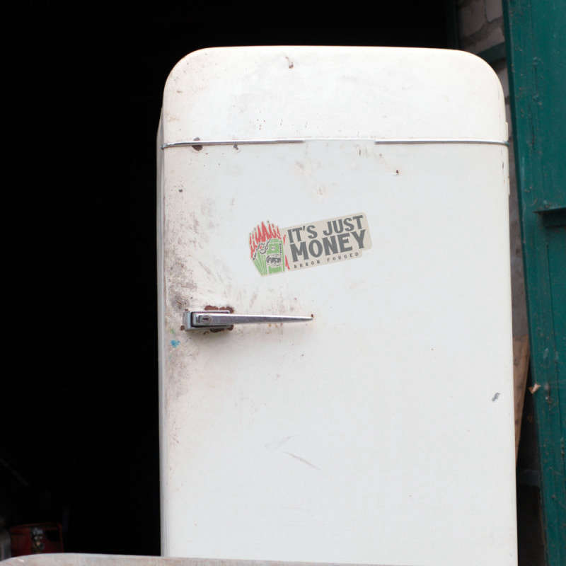 ARKON FORGED: "It's Just Money" Decal | 8"x3.75"