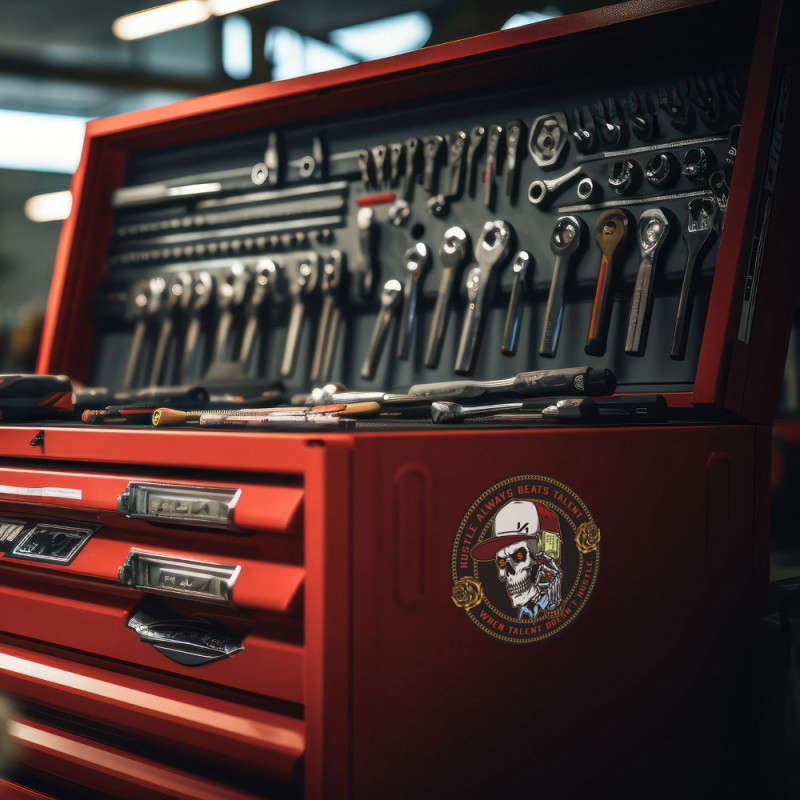 ARKON FORGED: "Hustle Beats Talent" Decal | 5"