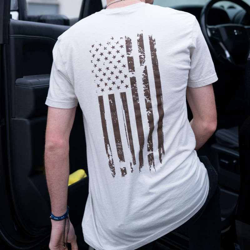 Custom Offsets America Lifestyle Tee (Sand)