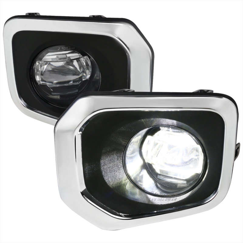 AutoTecknic Universal Projector Fog Lights - P1 Clear main image 0