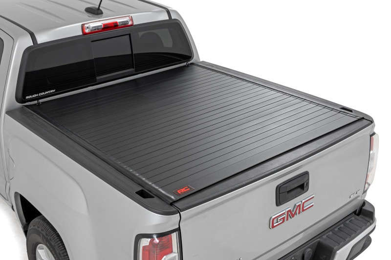 Rough Country 50120500-RC Hard Roll Up Bed Cover | 5' Bed | Custom Offsets