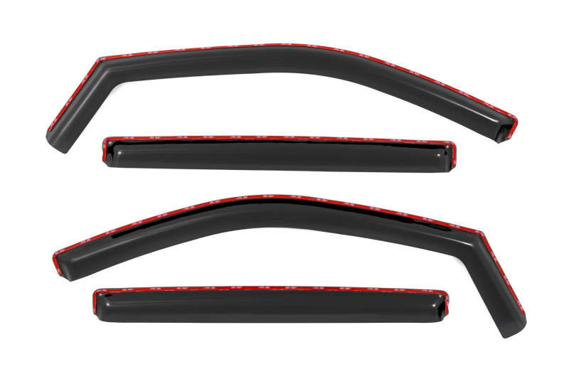 Rc Window Guard Rough Country 811924-RC Side Window Deflectors | In Channel Rain Guard ...