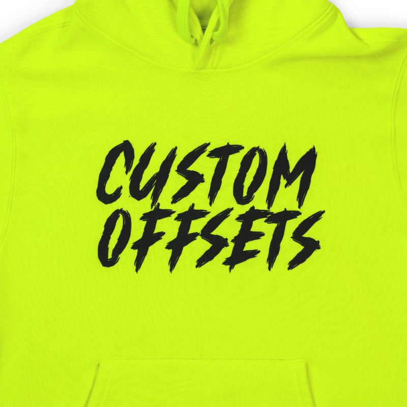 Custom Offsets Hi-Vis Hoodie