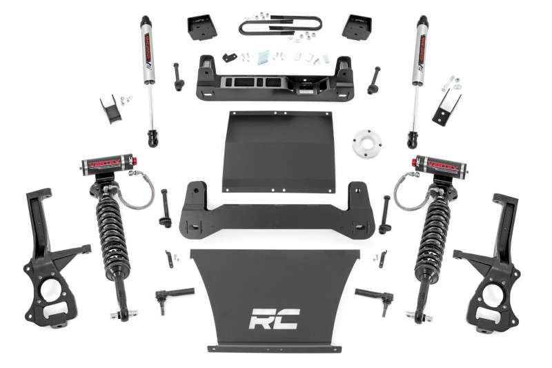 Rough Country 6 Inch Lift Kit | Mono Leaf Rear | Vertex/V2 (25-26 Chevy Silverado 1500 | RWD | 5.3L/6.2L | V8)