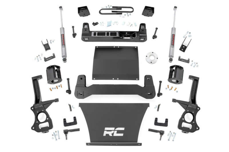 Rough Country 6 Inch Lift Kit | Mono Leaf Rear (25-26 Chevy Silverado 1500 | RWD | 5.3L/6.2L | V8)