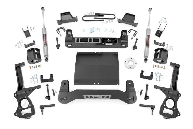Rough Country 6 Inch Lift Kit (25-26 Chevy Silverado 1500 | RWD | 2.7L/3.0L | Gas/Diesel)