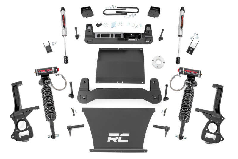Rough Country 6 Inch Lift Kit | Mono Leaf Rear | Vertex/V2 (25-26 GMC Sierra 1500 | RWD | 5.3L/6.2L | V8)