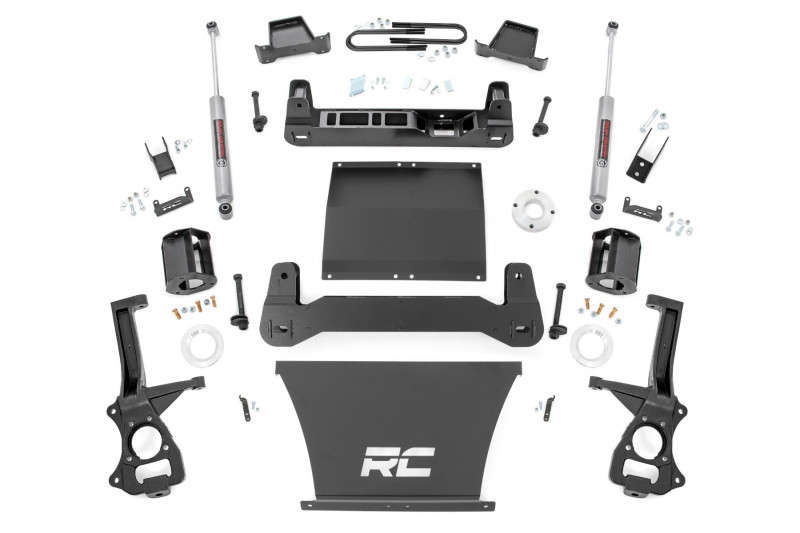 Rough Country 6 Inch Lift Kit (25-26 GMC Sierra 1500 | RWD | 5.3L/6.2L | V8)