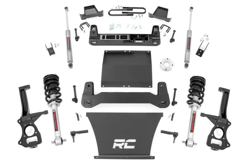 Rough Country 6 Inch Lift Kit | N3 Struts (25-26 GMC Sierra 1500 | RWD | 5.3L/6.2L | V8)
