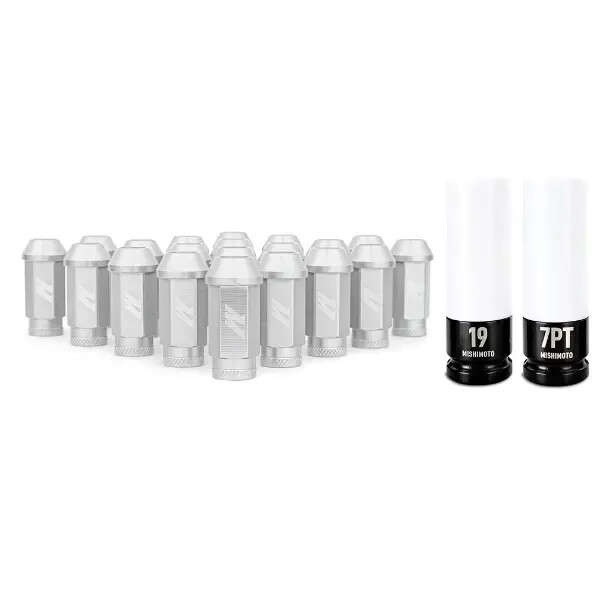 Mishimoto M12x1.5 Aluminum Locking Lug Nuts Set - 20pcs