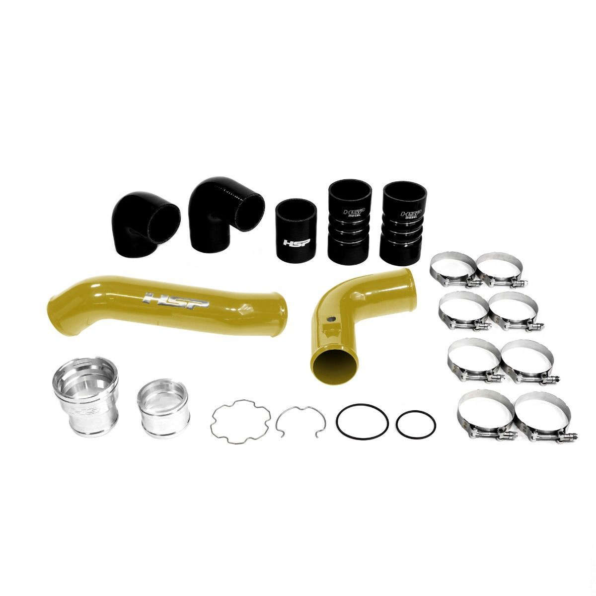 HSP Diesel HSP-P-492-HSP-CUST-HSPD Intercooler Bundle Kit Custom Color ...