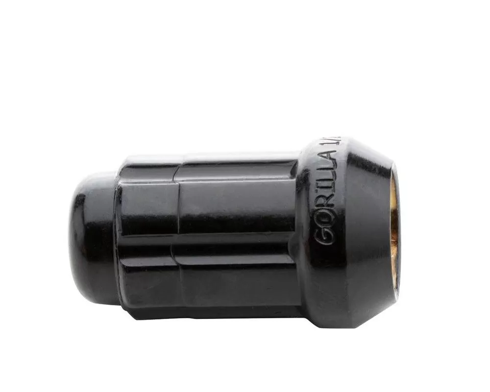 Gorilla Automotive 24 Lug Set 12mm x 1.5 Spline Pass Black