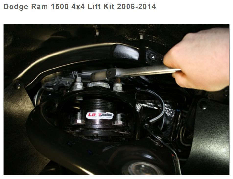 2004 Dodge Ram 1500 4x4 Lift Kit
