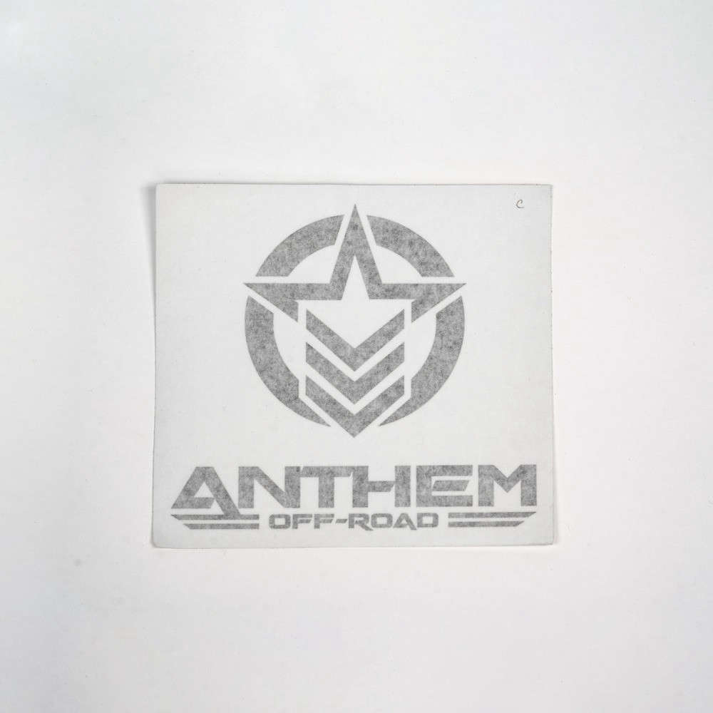 Anthem Off-Road 6" Vinyl Anthem Vertical Logo