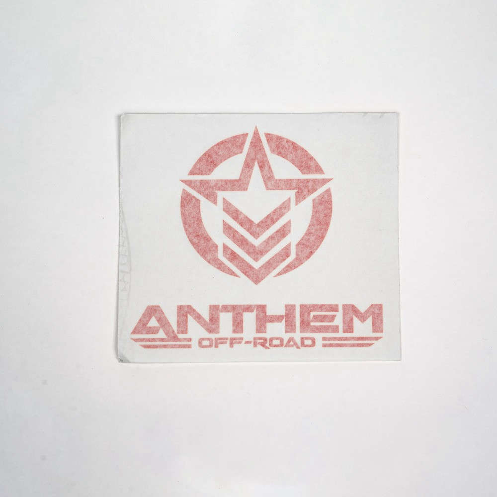 Anthem Off-Road 6" Vinyl Anthem Vertical Logo