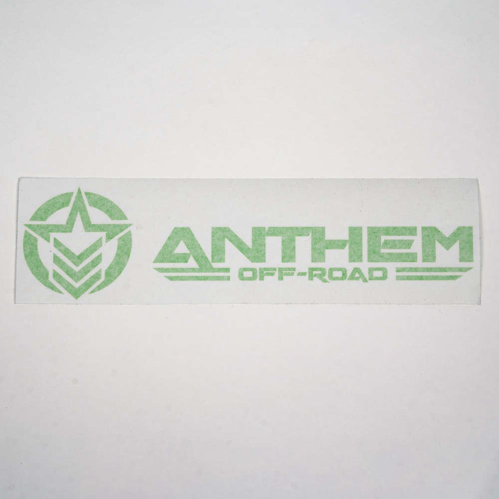 Anthem Off-Road 24" Vinyl Anthem Horizontal Logo