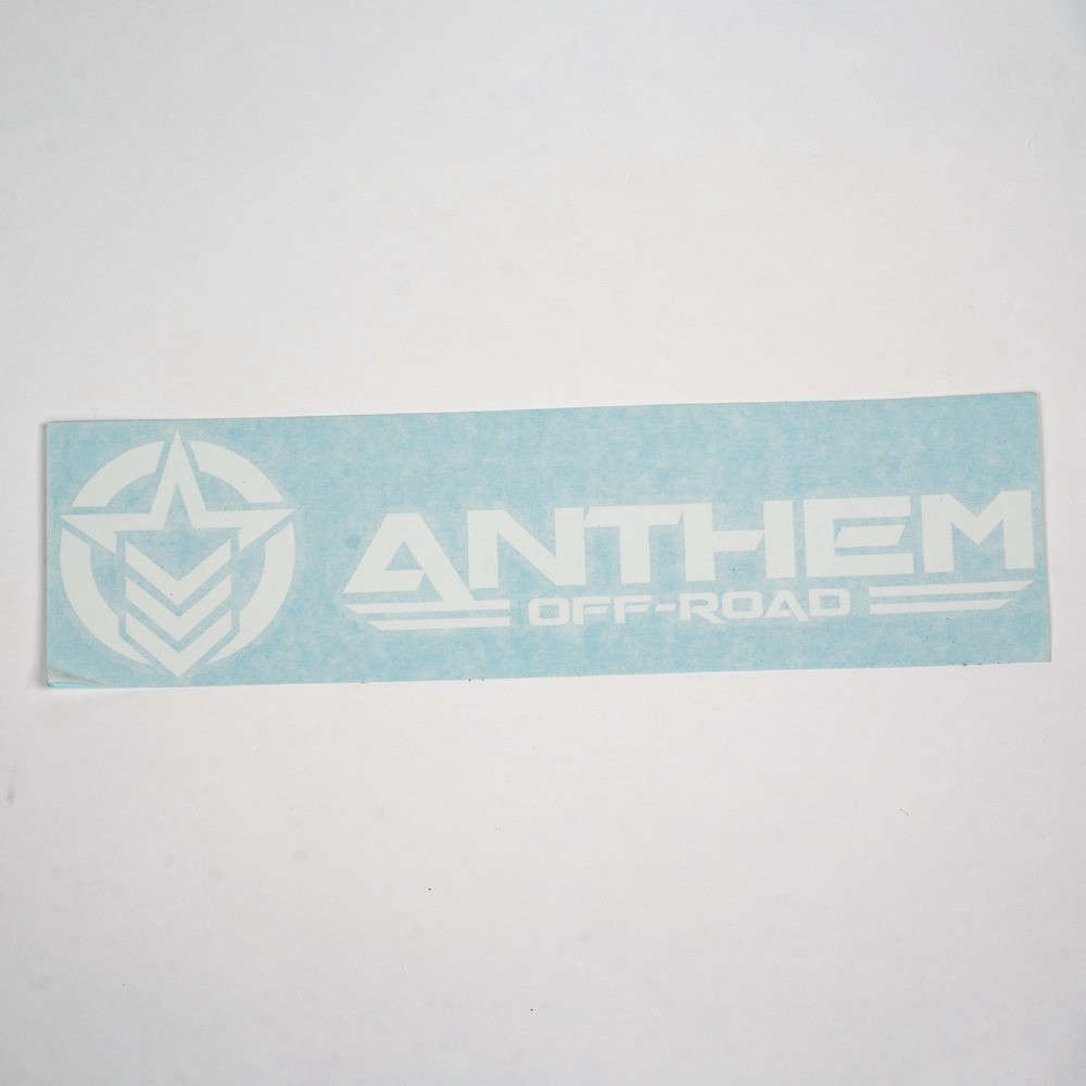 Anthem Off-Road 24" Vinyl Anthem Horizontal Logo