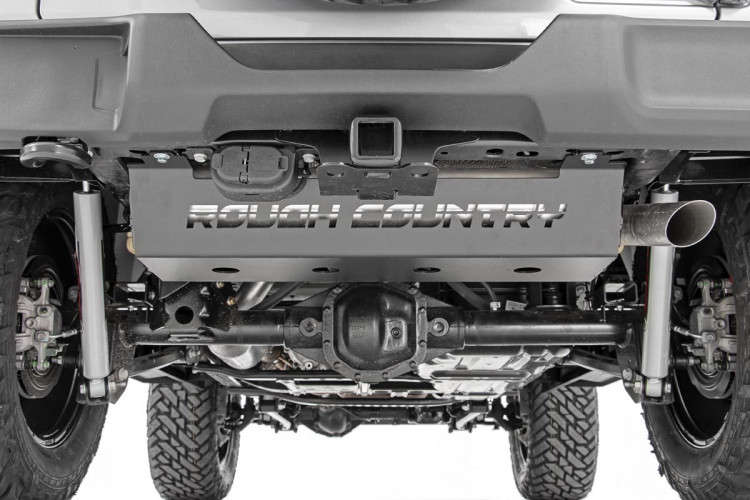 Rough Country Skid Plate | Muffler (18-24 Jeep Wrangler JL/JLU | 4WD)