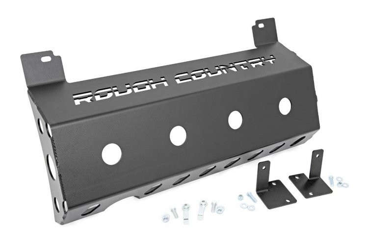 Rough Country Skid Plate | Muffler (18-24 Jeep Wrangler JL/JLU | 4WD)