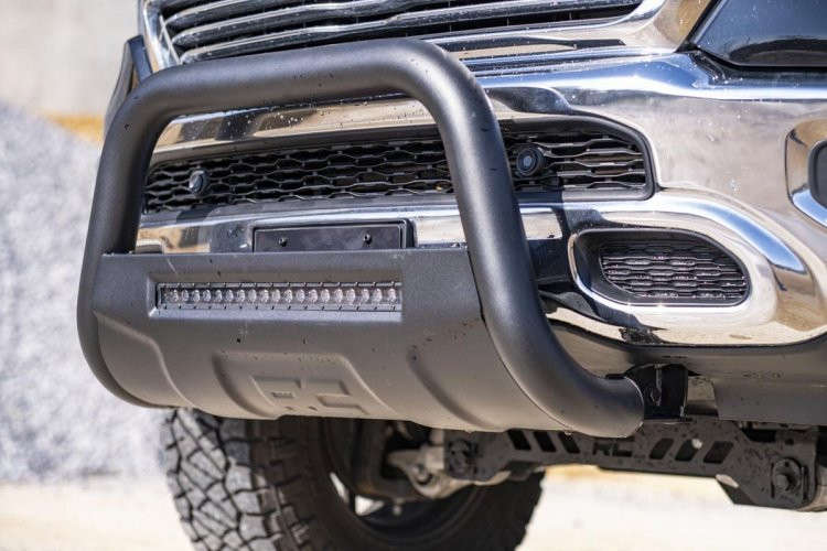 2003-2008 Honda Pilot/Ridgeline AVT Aluminum Bull Bar - Matte Black