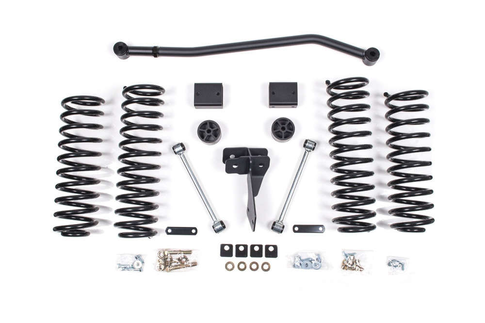 Zone 4" Suspension Lifts for 1217 Jeep Wrangler, 18 Jeep Wrangler JK