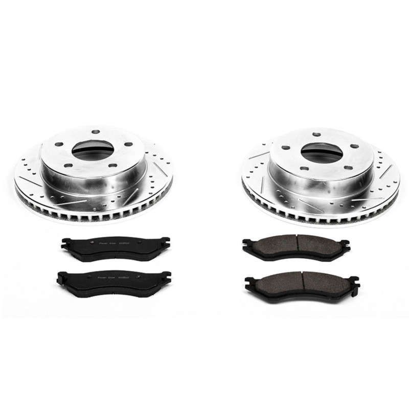 PowerStop Front & Rear Z23 Evolution Brake Kit | Ram 3500 2019–2022 (K8639)