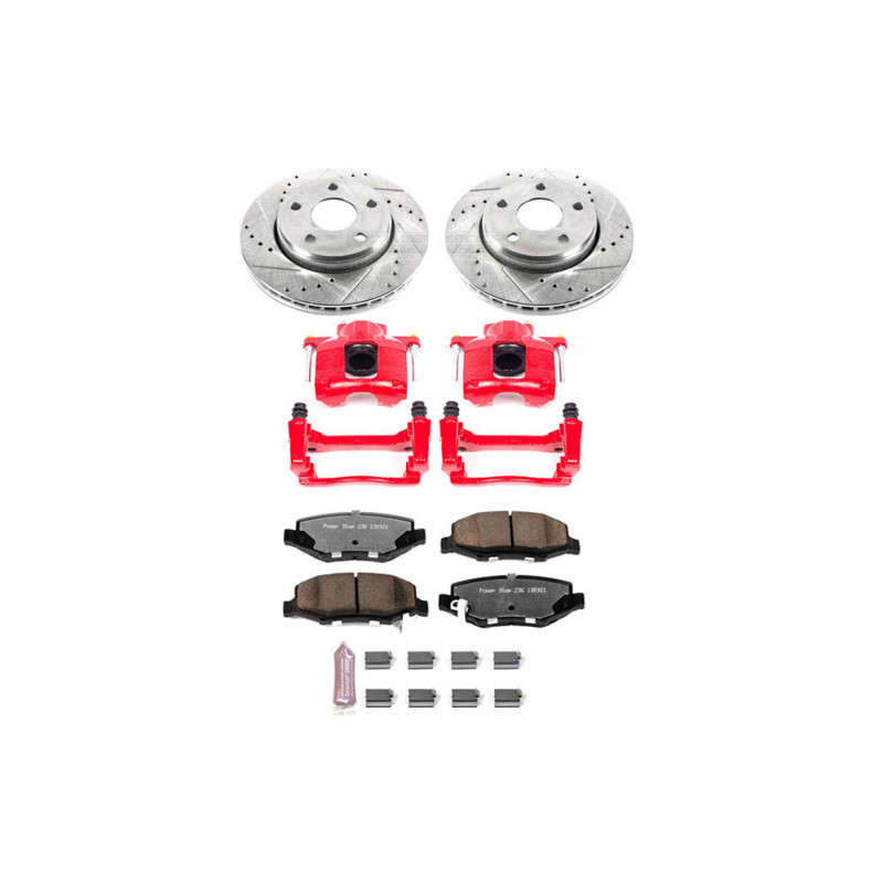 PowerStop Brakes for 0717 Jeep Wrangler, 18 Jeep Wrangler JK KC30