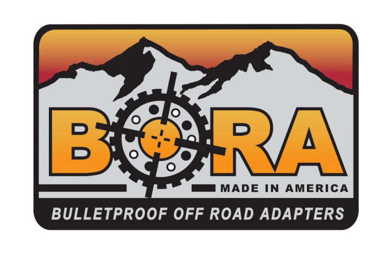 BORA GM8170865200 2" Aluminum Adapter Vehicle Bolt pattern 8x170 to
