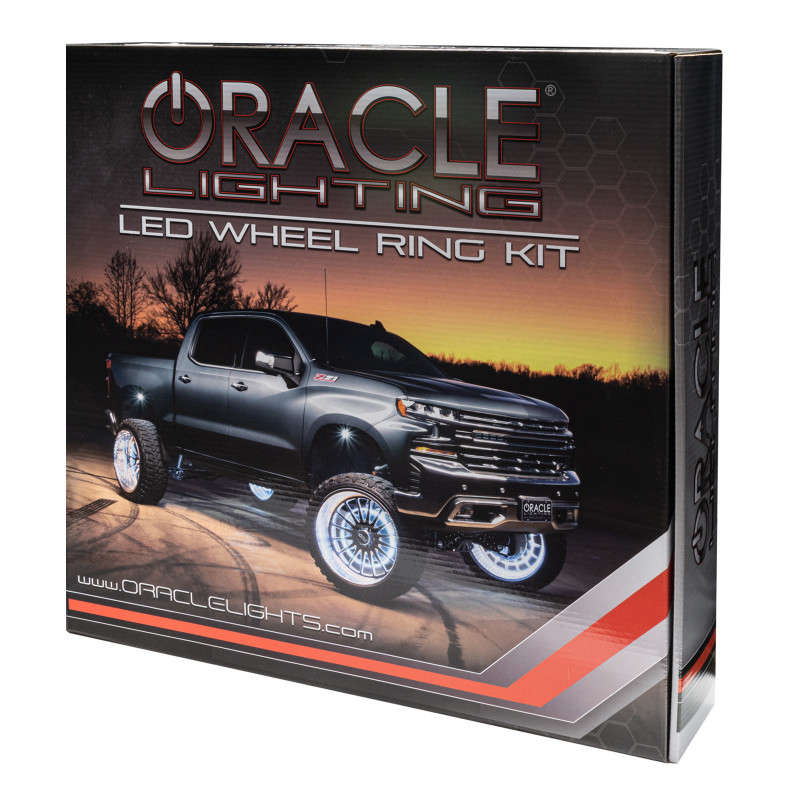 Oracle Lighting 4228-001-OL LED Illuminated Wheel Rings Double LED ...