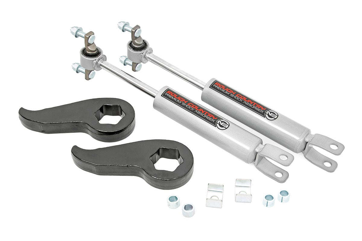 Rough Country M1 Front Shocks 5-8 Chevy/GMC 2500HD/3500HD 11-23 770776