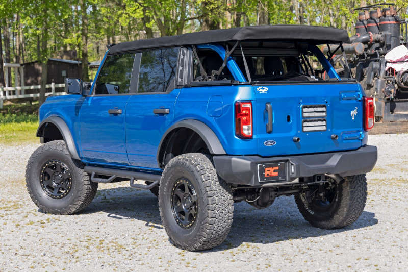 Rough Country RCF21584DRC Nerf Steps Full Length 2122 Ford Bronco