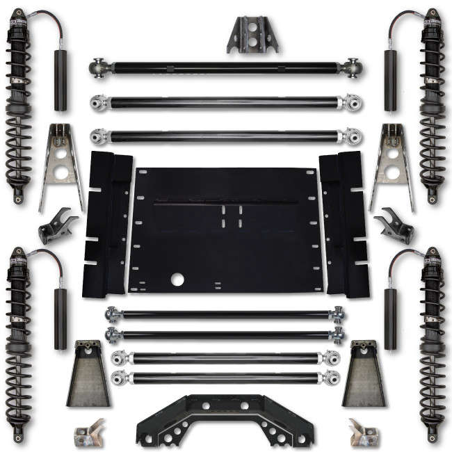 Rock Krawler TJ 3.5 Inch Trail Runner Stg 2 Coilover Long Arm Lift Kit Rock Krawler TJ 3.5 Inch Trail Runner Stg 2 Coilover Long Arm Lift Kit