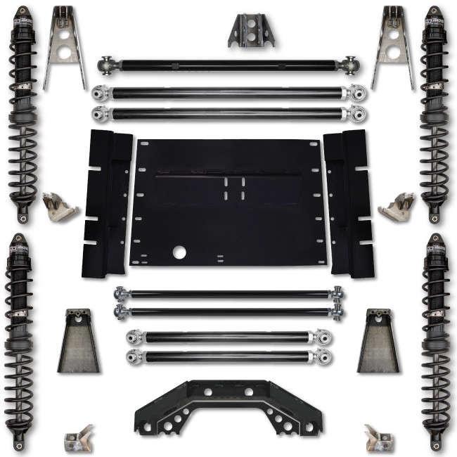 Rock Krawler TJ 4.5 Inch Trail Runner Stg 1 Coilover Long Arm Lift Kit Rock Krawler TJ 4.5 Inch Trail Runner Stg 1 Coilover Long Arm Lift Kit