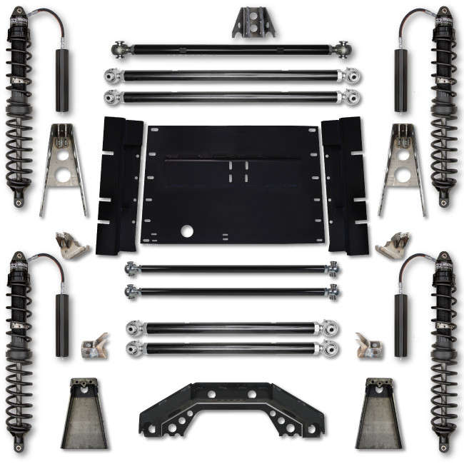 Rock Krawler TJ 4.5 Inch Trail Runner Stg 2 Coilover Long Arm Lift Kit Rock Krawler TJ 4.5 Inch Trail Runner Stg 2 Coilover Long Arm Lift Kit